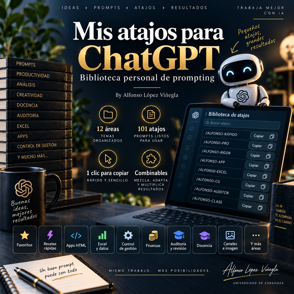 Mis atajos para ChatGPT
