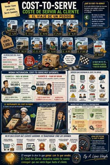 Infografía sobre Cost-to-Serve (coste de servir)