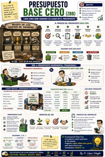 Infografía sobre Presupuesto Base Cero